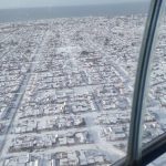 Imagens aéreas mostram maior cidade do Sul do Chile tomada pela neve