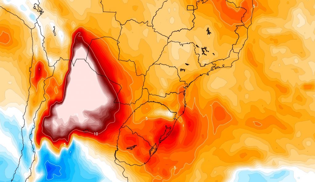 Bolha de ar superaquecido garante energia para formar temporais