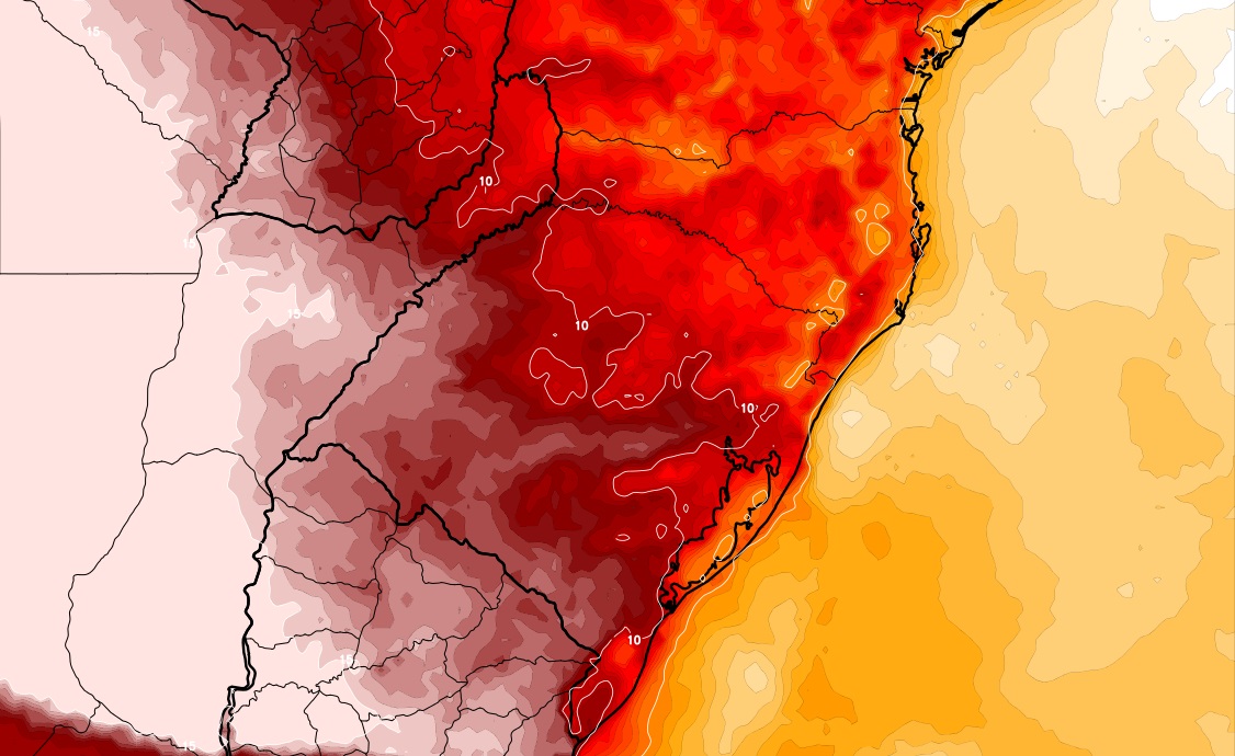 <span class="entry-title-primary">Massa de ar muito quente ganha força e vem aí uma tarde de calor</span> <h2 class="entry-subtitle">Grande massa de ar quente atua no interior da América do Sul e será responsável por tarde de elevada temperatura hoje </h2>