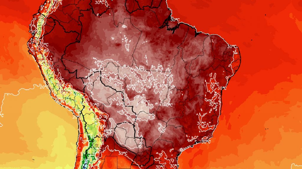Calor extremo e excepcional no inverno atingirá vários estados do Brasil