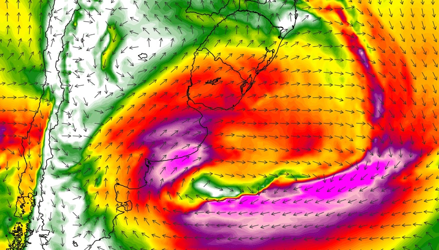 <span class="entry-title-primary">Ciclone intenso se formará na costa da Argentina; veja o que esperar</span> <h2 class="entry-subtitle">Confira a trajetória prevista para o ciclone, a sua intensidade, quais áreas devem ser mais afetadas e os reflexos em terra e no mar </h2>