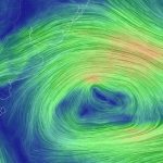 Ciclone bomba se formará no Atlântico com menor impacto no Brasil
