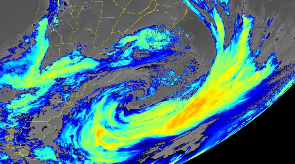 Ciclone extratropical intenso causa estragos no Uruguai e na Argentina