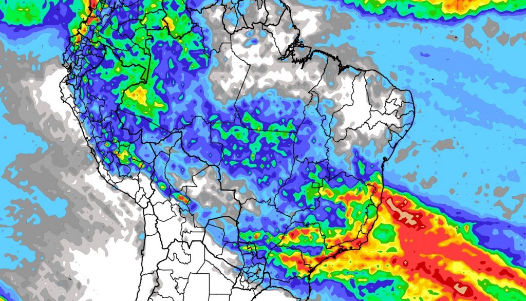 Frente fria levará chuva a muitos estados no auge da estação seca