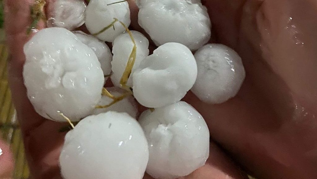 Fortes temporais de granizo atingem Buenos Aires e o Uruguai