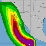 Furacão ruma para a Califórnia e castigará Los Angeles e San Diego