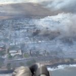 Cidade histórica do Havaí vira cinzas após ser varrida pelo fogo