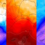 Semana terá incrível montanha-russa térmica de frio, calorão e ar polar