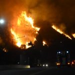 Calor extremo e vento Zonda provocam grande incêndio na Argentina