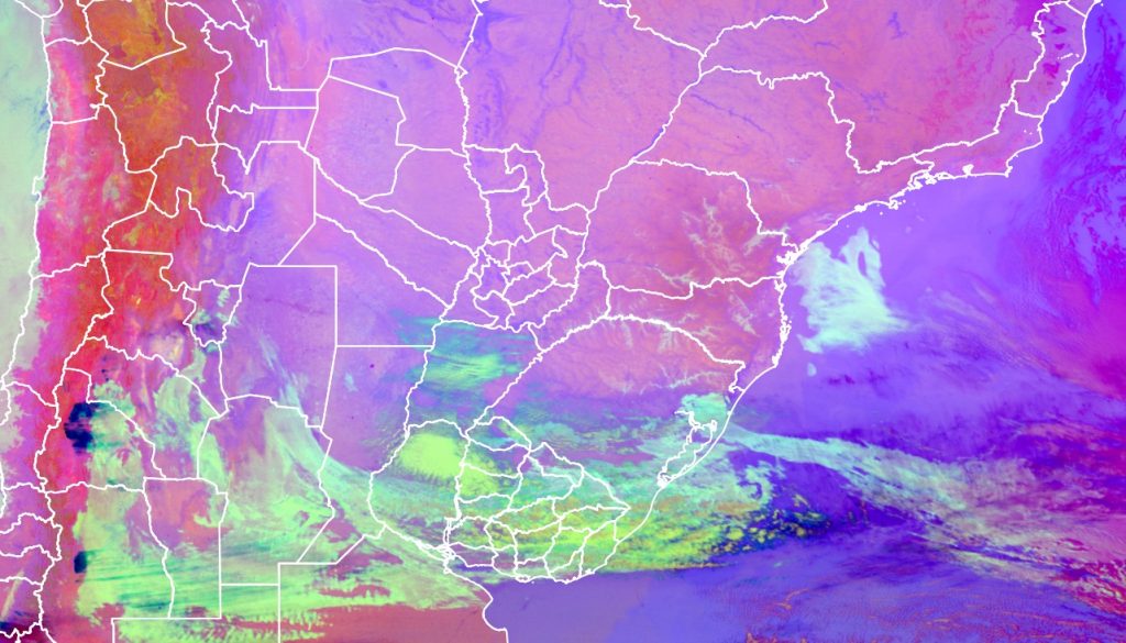 Frente fria muda o tempo com nuvens, vento e queda de temperatura