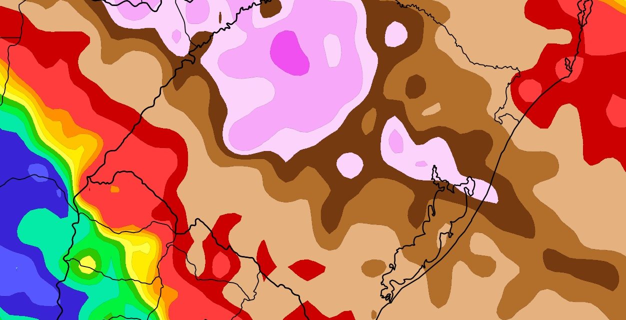 <span class="entry-title-primary">Alerta: chuva virá com volumes excepcionais de até 300 mm a 500 mm</span> <h2 class="entry-subtitle">Volumes excepcionalmente altos são previstos pela MetSul Meteorologia para o Sul do Brasil nestes primeiros dez dias do mês</h2>