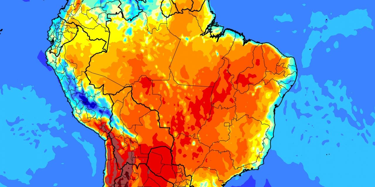 <span class="entry-title-primary">Previsão do tempo: ar seco e quente cobre o Brasil no fim de semana</span> <h2 class="entry-subtitle">Previsão do tempo para amanhã e o domingo da MetSul indica o reforço do ar seco sobre o Brasil com tardes de muito calor </h2>