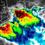 Sábado começa com chuva, raios e temporal nos três estados do Sul