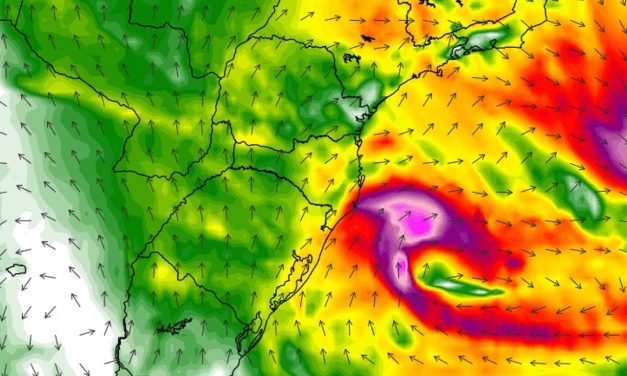 Ciclone reforçará instabilidade com muita chuva, vento e tempo severo