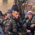 Exército, Marinha e Aeronáutica atuam em resgates no vale