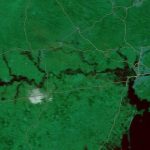 Satélites mostram que a chuva mudou o mapa do Rio Grande do Sul