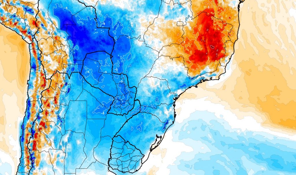 Frente fria trará alívio do calor extremo no Sudeste e Centro-Oeste