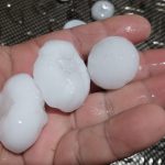 Vendaval e granizo grande causam estragos na região das Missões