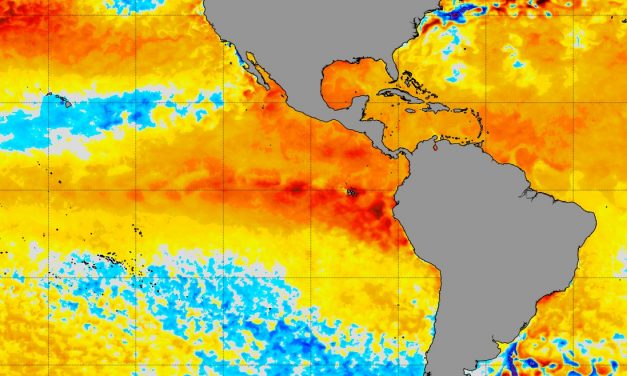 El Niño ganha força no Pacífico e vai seguir se intensificando