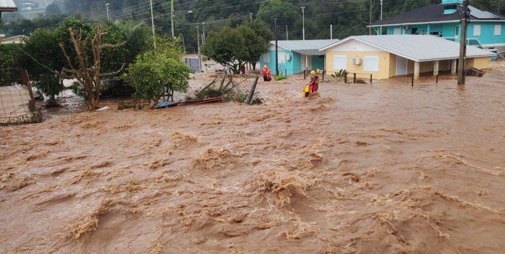 Chuva intensa já deixa quatro mortos na Metade Norte gaúcha