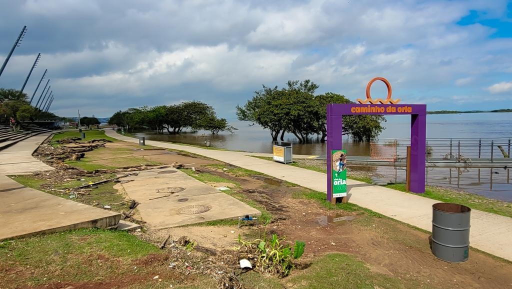 Antes E Depois Veja Fotos Da Nova Orla No Pico Da Enchente E Hoje 