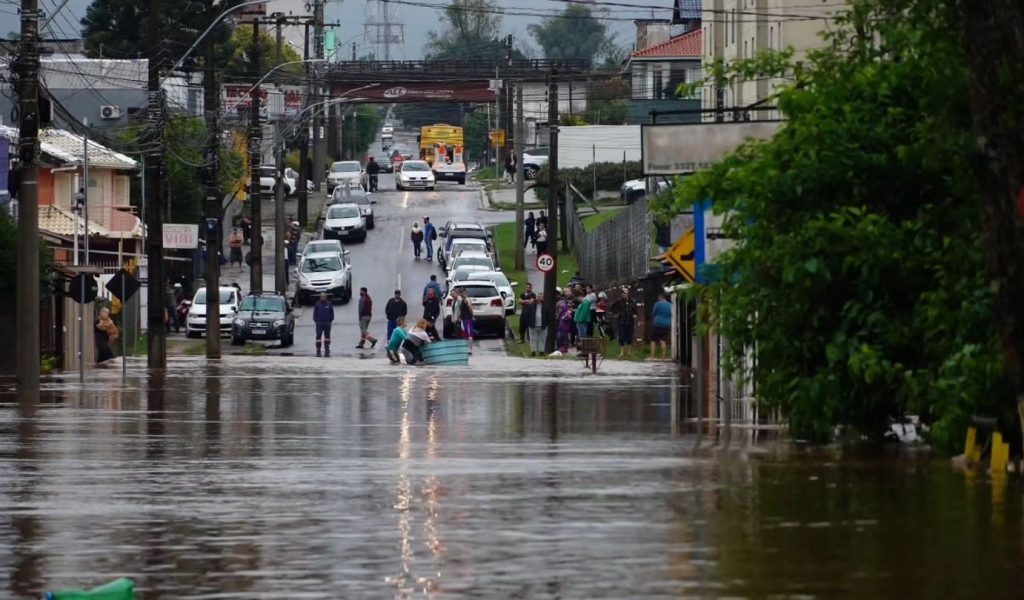 Número de mortos por chuva e temporais sobe para seis no Sul do Brasil