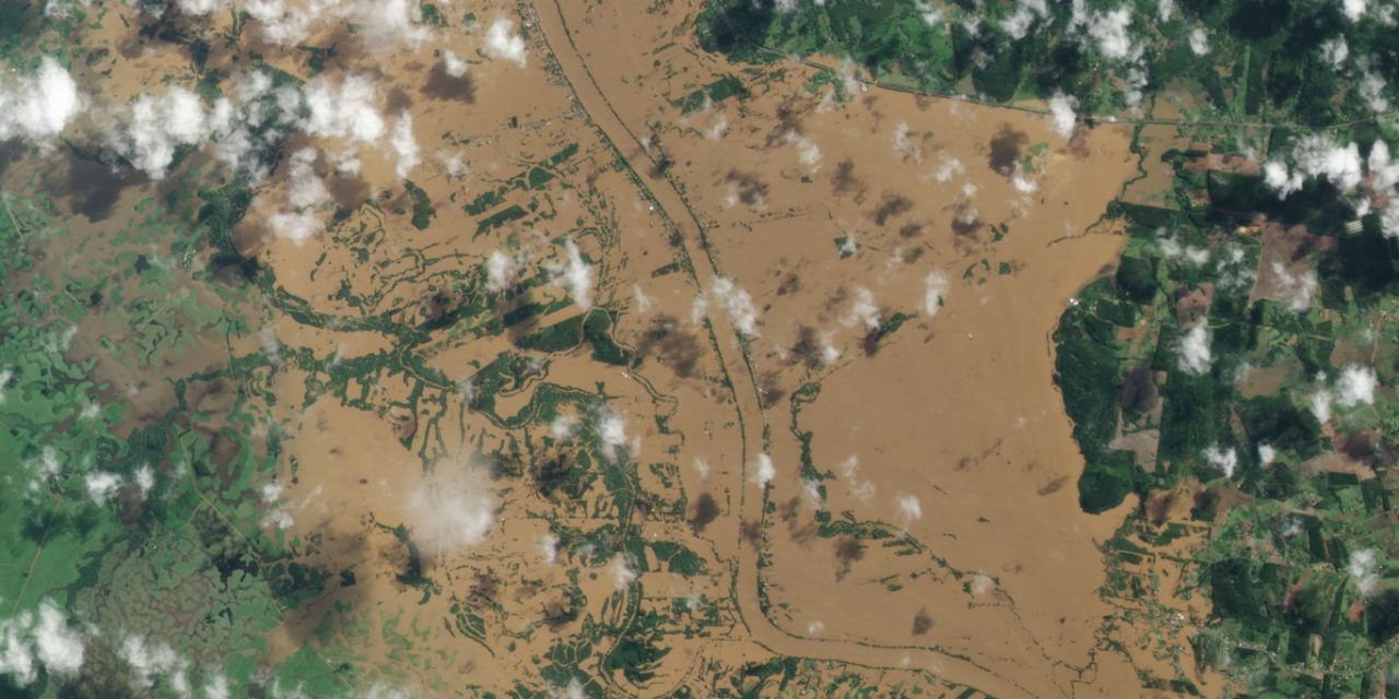 <span class="entry-title-primary">Imagens de satélite em alta resolução mostram a tragédia gaúcha</span> <h2 class="entry-subtitle">Imagens de satélite feitas após o pico das enchentes mostram a dimensão das inundações causadas pela chuva no Rio Grande do Sul </h2>