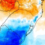 Racha térmico traz mais chuva e granizo neste começo de semana