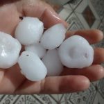 Primavera começa com temporais destrutivos de granizo no Sul