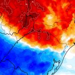 Tarde com calor de verão de 37ºC e frio de inverno de 11ºC no mesmo estado