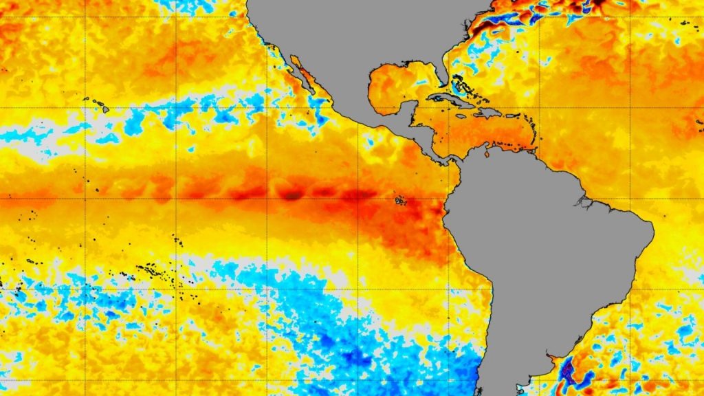 Como está o El Niño nesta virada de outubro para novembro