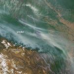 Situação crítica na Bolívia com 46ºC, fogo, fumaça e aulas suspensas
