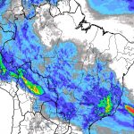 Chuva atinge muitas áreas do Brasil hoje sob ar tropical úmido