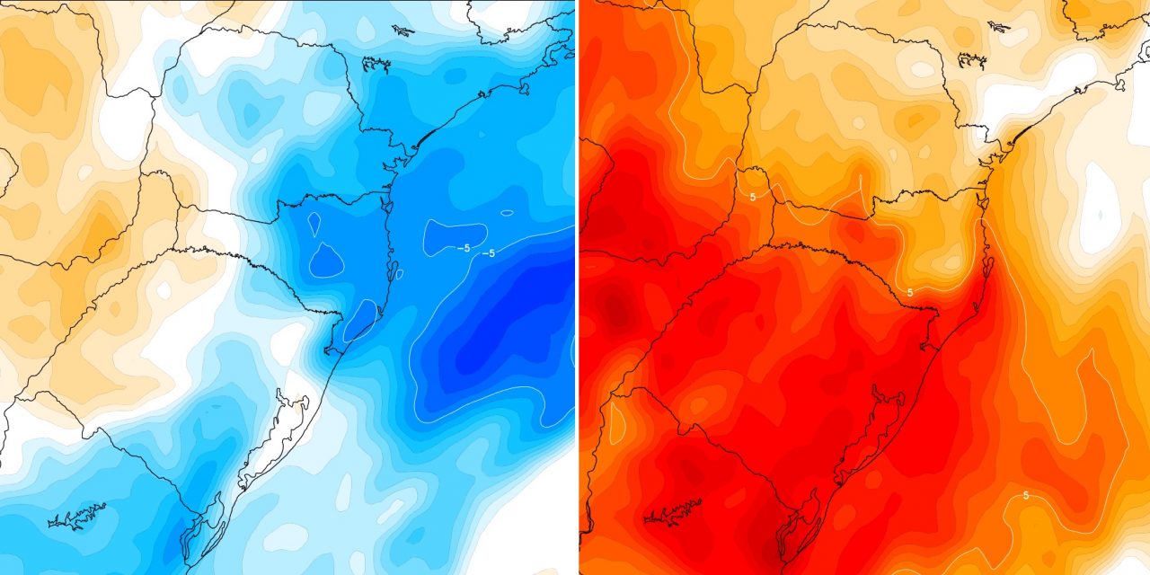 <span class="entry-title-primary">Fim do refresco: calor vai retornar ao Sul do Brasil neste fim de semana</span> <h2 class="entry-subtitle">Temperatura sobe acentuadamente neste fim de semana em muitas áreas do Sul do Brasil após sequência de dias amenos </h2>