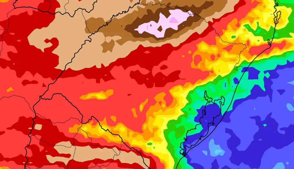 Cresce a preocupação com chuva extrema no Rio Grande do Sul