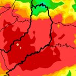 Veja a mais recente projeção de volumes de chuva no Sul do Brasil