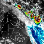 Frente fria leva chuva e temporais ao Centro-Oeste e Sudeste do Brasil