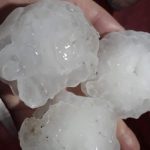 Granizo gigante causa estragos em cidades do Sul do país