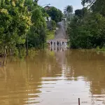 Rio Uruguai sobe muito e fronteira terá maior enchente em anos; veja fotos