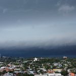 Massa de ar excepcionalmente quente com até 46ºC favorece temporais