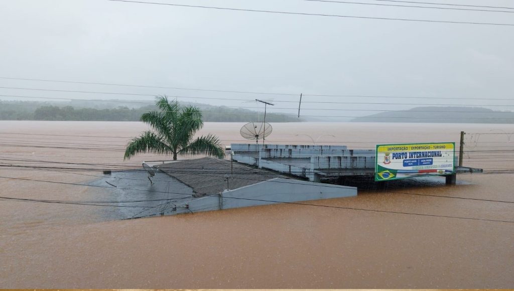 Enchente do Rio Uruguai atinge cotas historicamente altas