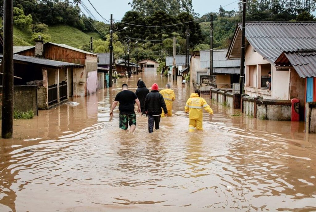 Santa Catarina tem emergência pela chuva e situação vai piorar