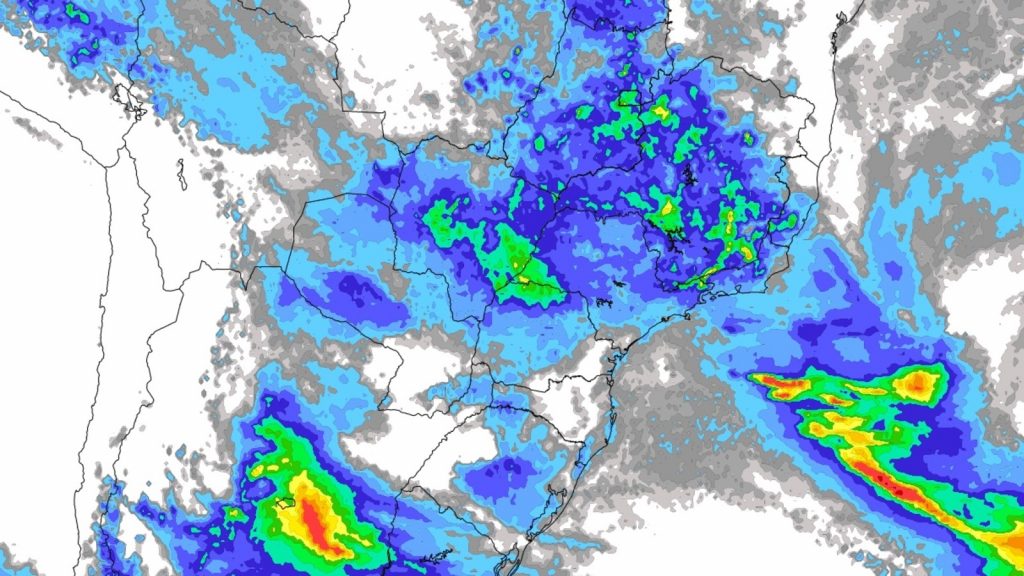Novembro começa com chuva em muitos pontos do Centro-Sul do Brasil