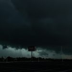 Imagens mostram tempestade com chuva de 150 mm na fronteira