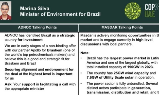 Escândalo no começo da cúpula do clima; Brasil entre os alvos do plano
