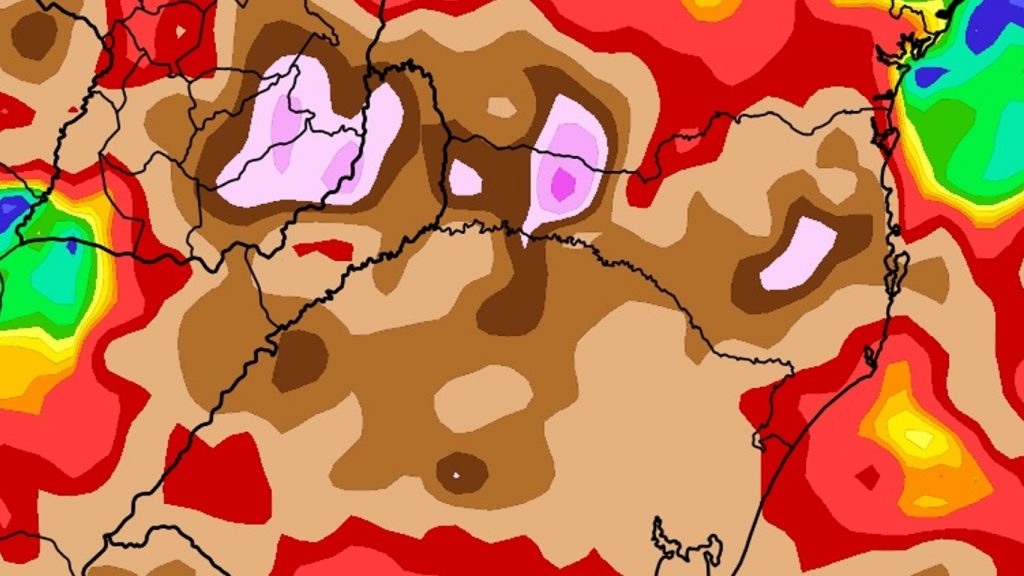 Chuva excessiva no Sul do Brasil: veja as últimas projeções de volumes