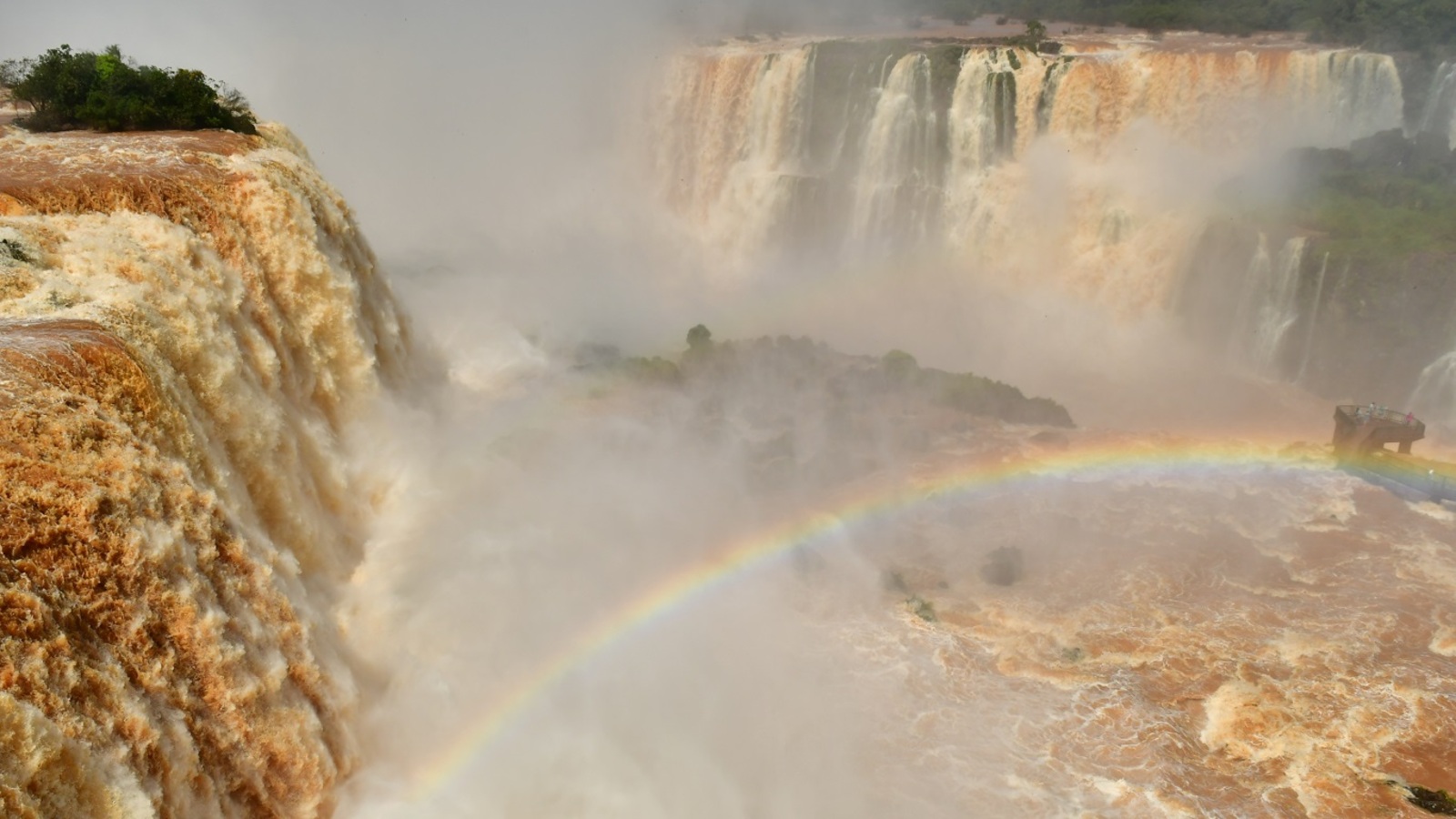 Primeiro Vídeo: Vazão das Cataratas do Iguaçu 5 vezes acima da média n