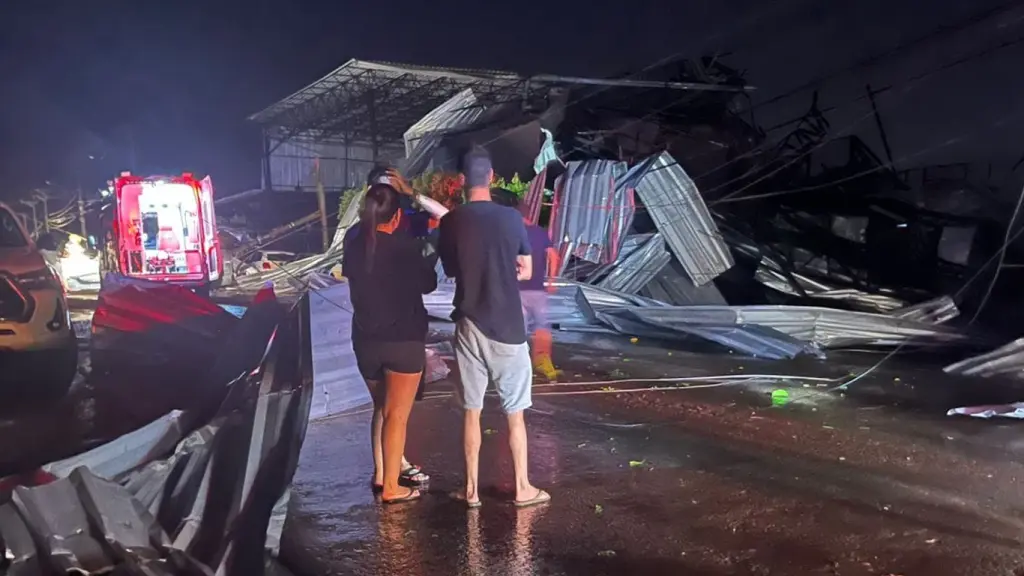 Violento e destrutivo temporal deixa vítimas em Giruá (RS)