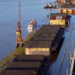 Guaíba interrompe baixa e volta a subir com vento Sul na Lagoa dos Patos