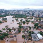 Rio Taquari tem terceira maior cheia dos últimos cem anos e inunda o vale